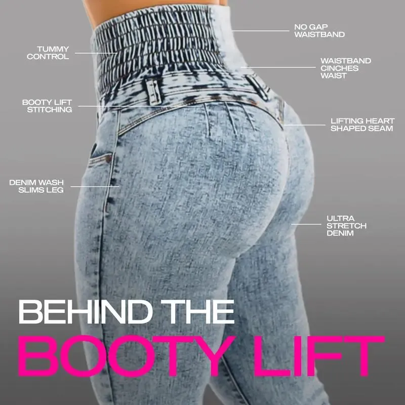 💥Butt Lift High Waist Stretchy Skinny Jeans