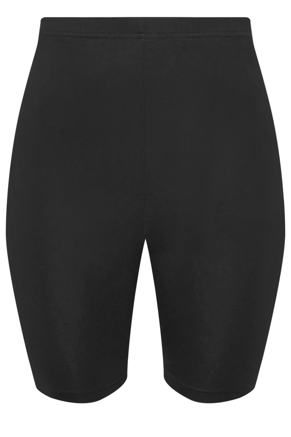 YOURS Curve 2 PACK Black Floral Print Cycling Shorts