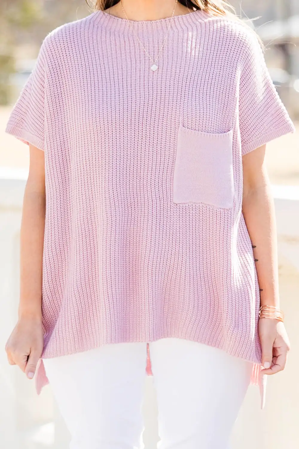 Imagine My World Sweater, Pink