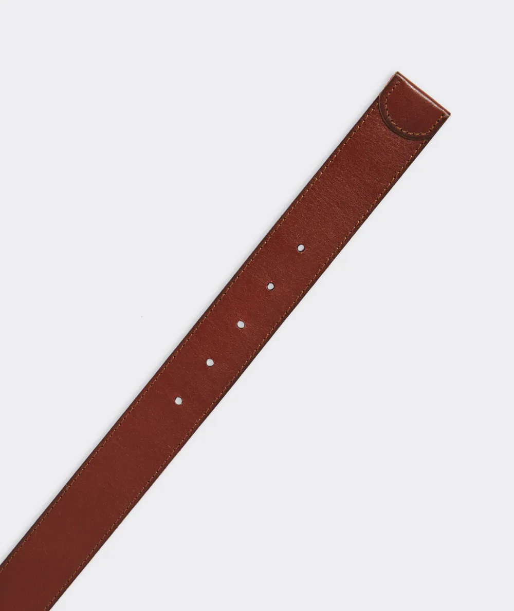 Leather & Webbing Reversible Belt