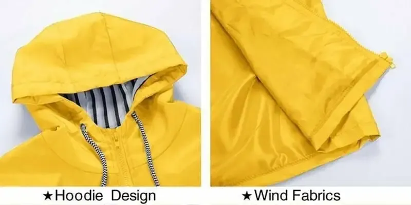 (Clearance Sale⚡) Women Waterproof And Windproof Jacket
