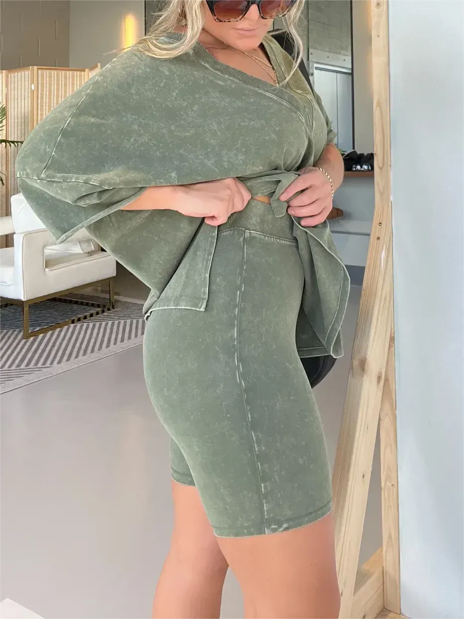 Women's Summer Washed Set (Buy 2 Free Shipping)