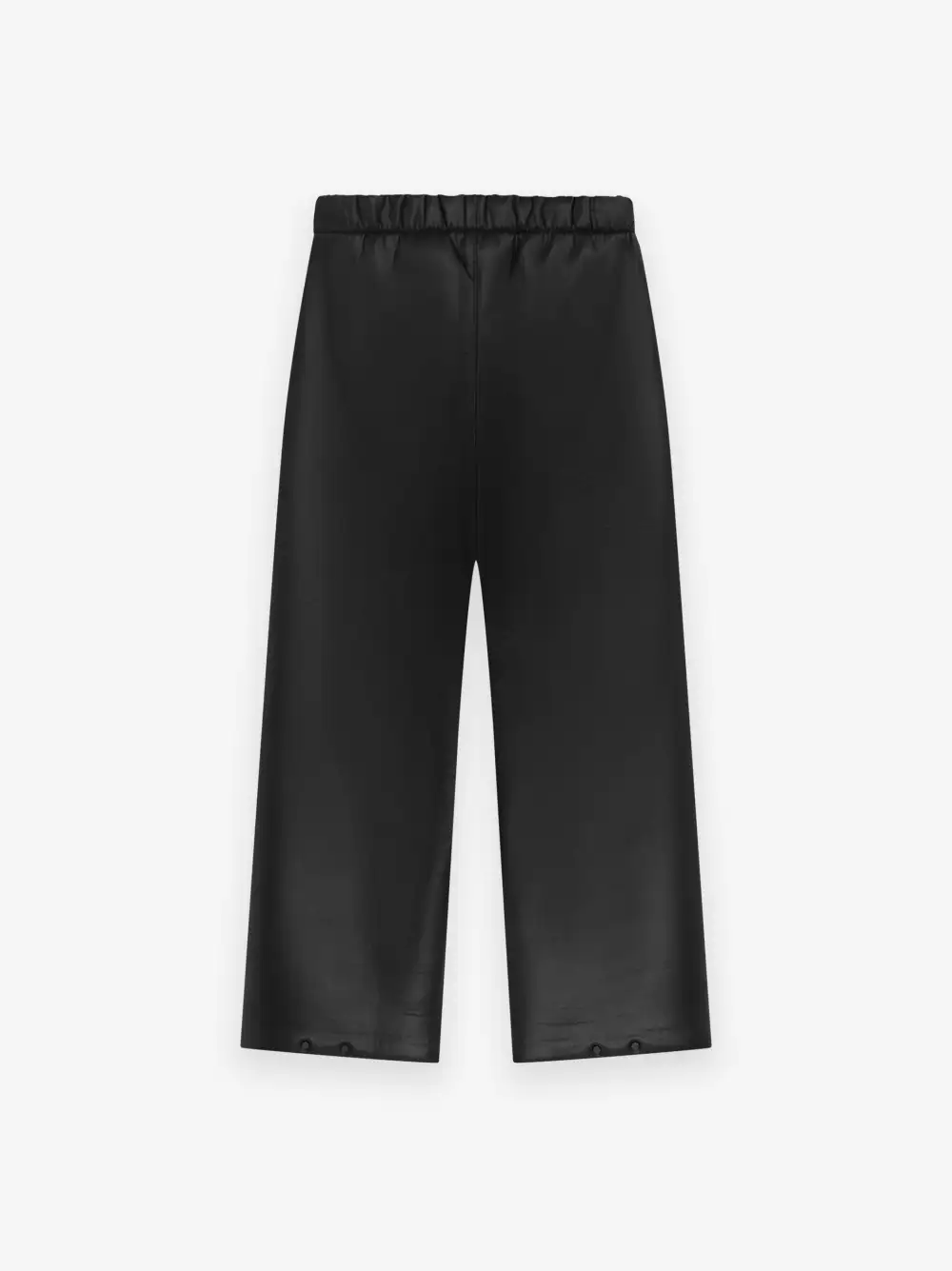 Neoprene Knee Pleat Wide Leg Pant