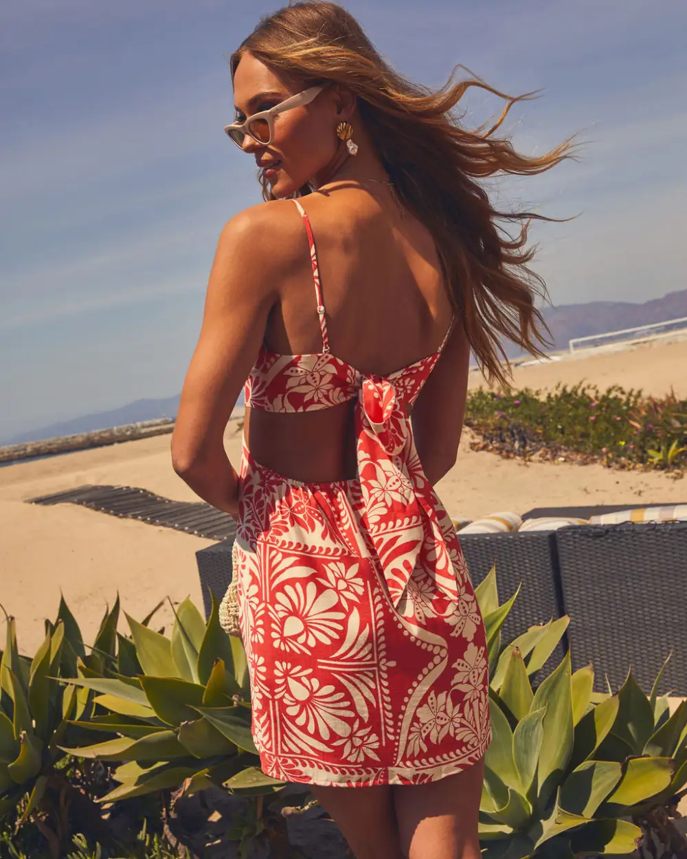 素店专用Jorie Abstract Mini Dress