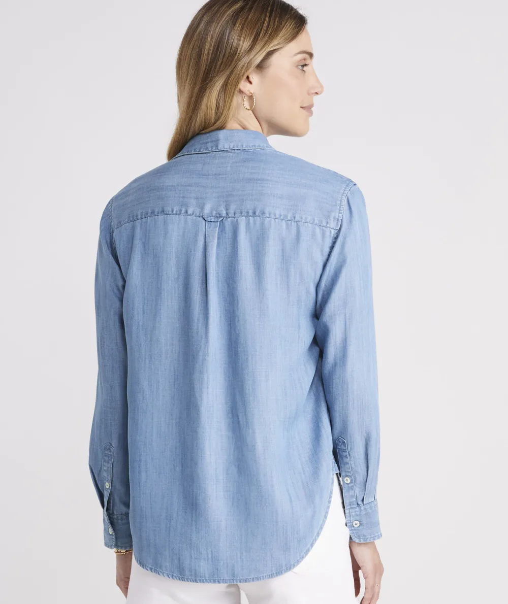 Chambray Classic Button-Down