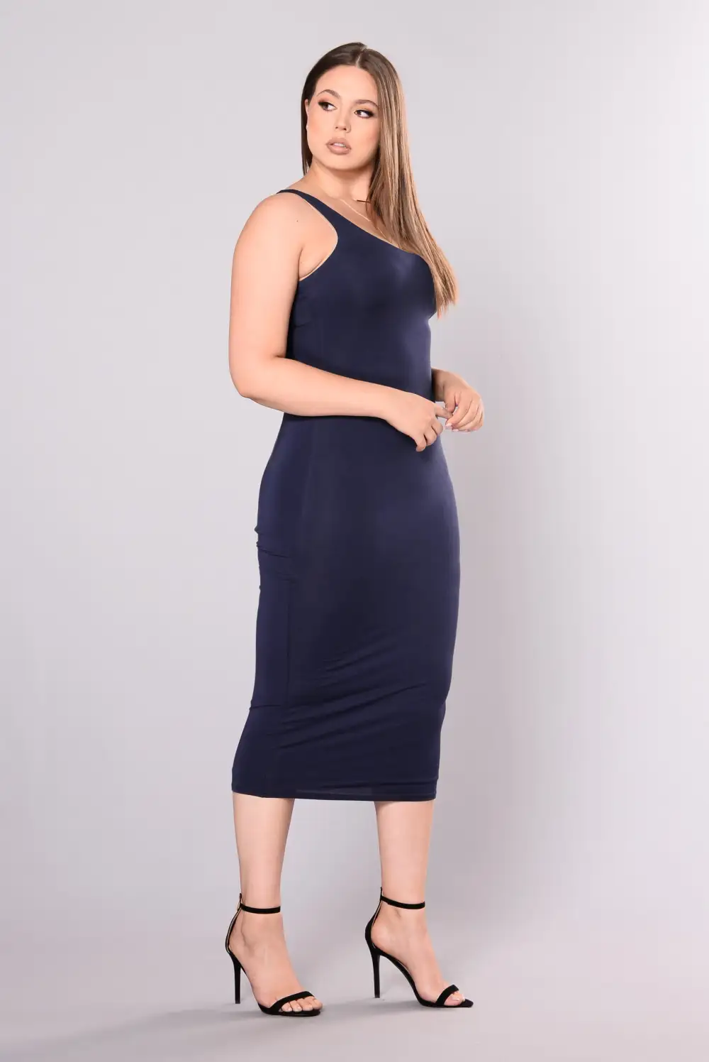 Your Needs Met Dress - Navy