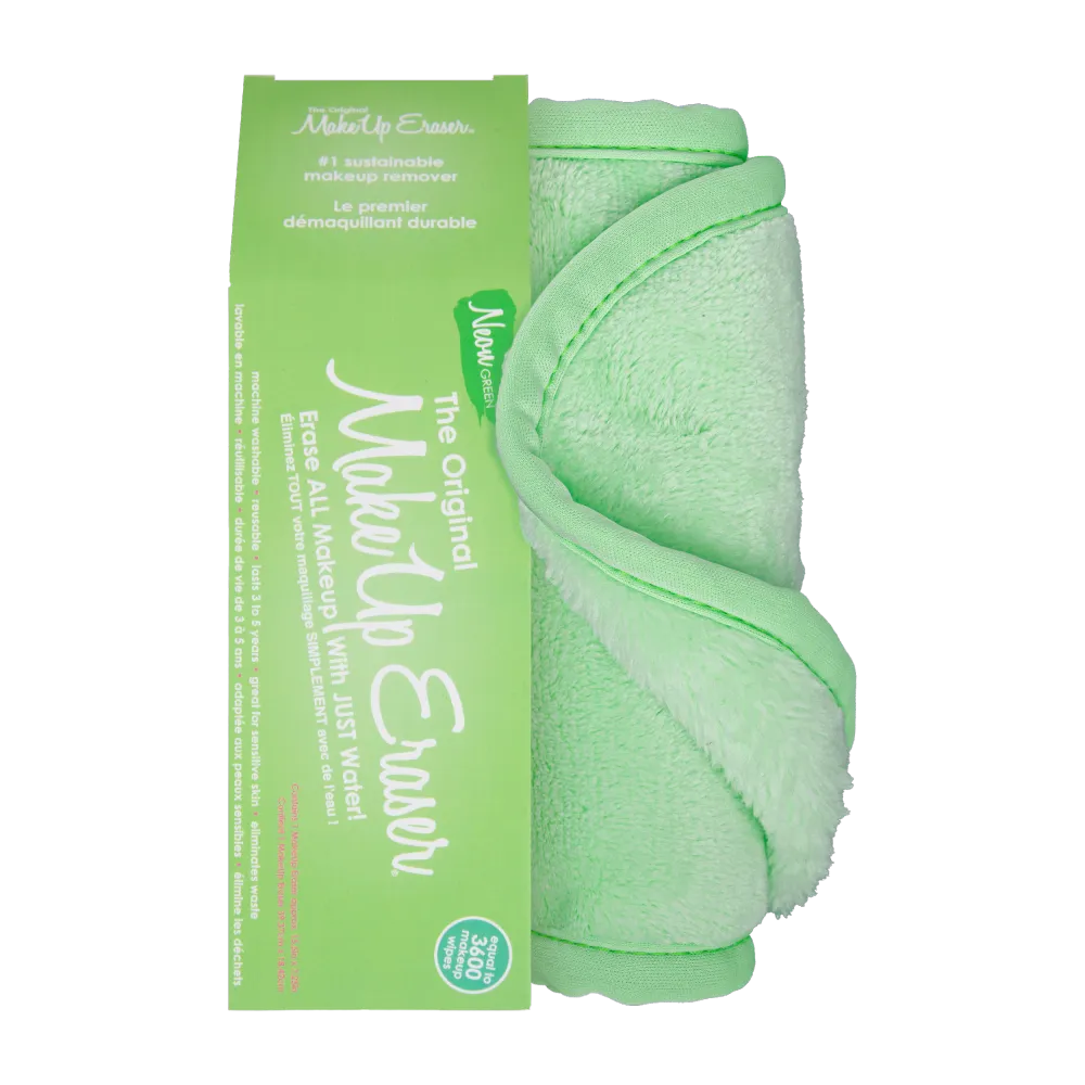 2MakeUp Eraser，Full-size MakeUp Eraser measures approx. 15.5in x 7.25in.#1 sustainable makeup remover. Erase ALL Makeup With JUST Water! Including