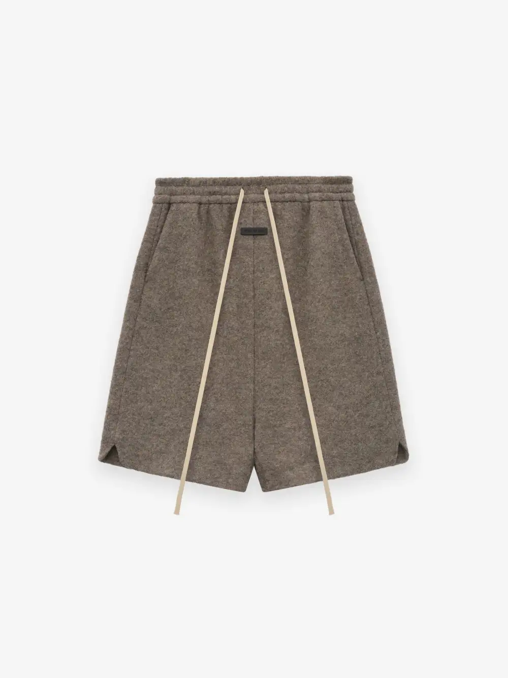 Boiled Wool Relaxed Shorts