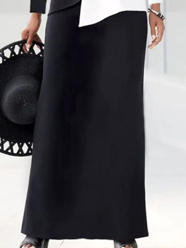 Colour blocking minimalist temperament daily women's dress