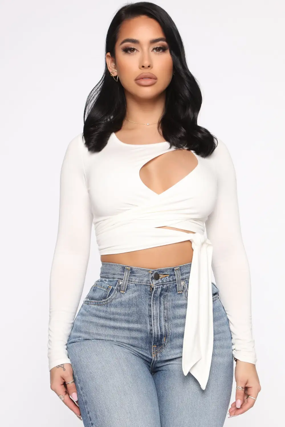 Focus On A Task Top - Off White