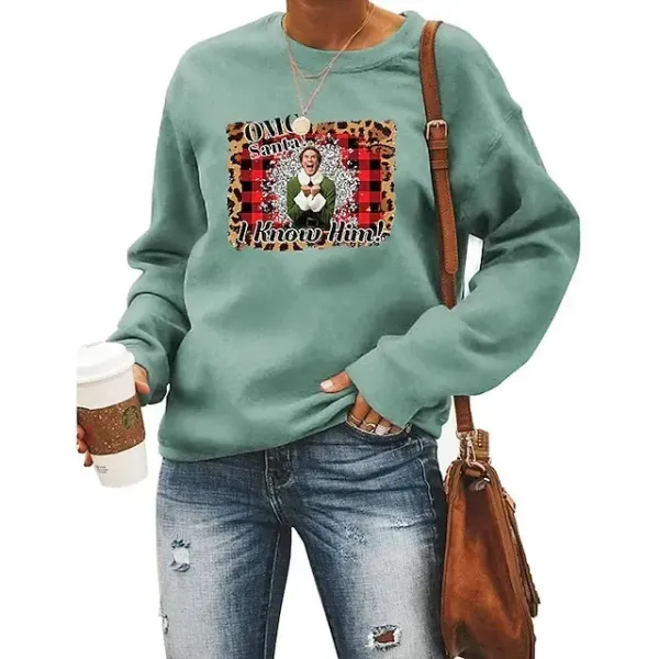 Christmas Ugly Christmas Sweater / Sweatshirt Hoodie Pullover Print Graphic Hoodie For Men's Women's Unisex Adults' Hot Stamping 100% Polyester Party Festival