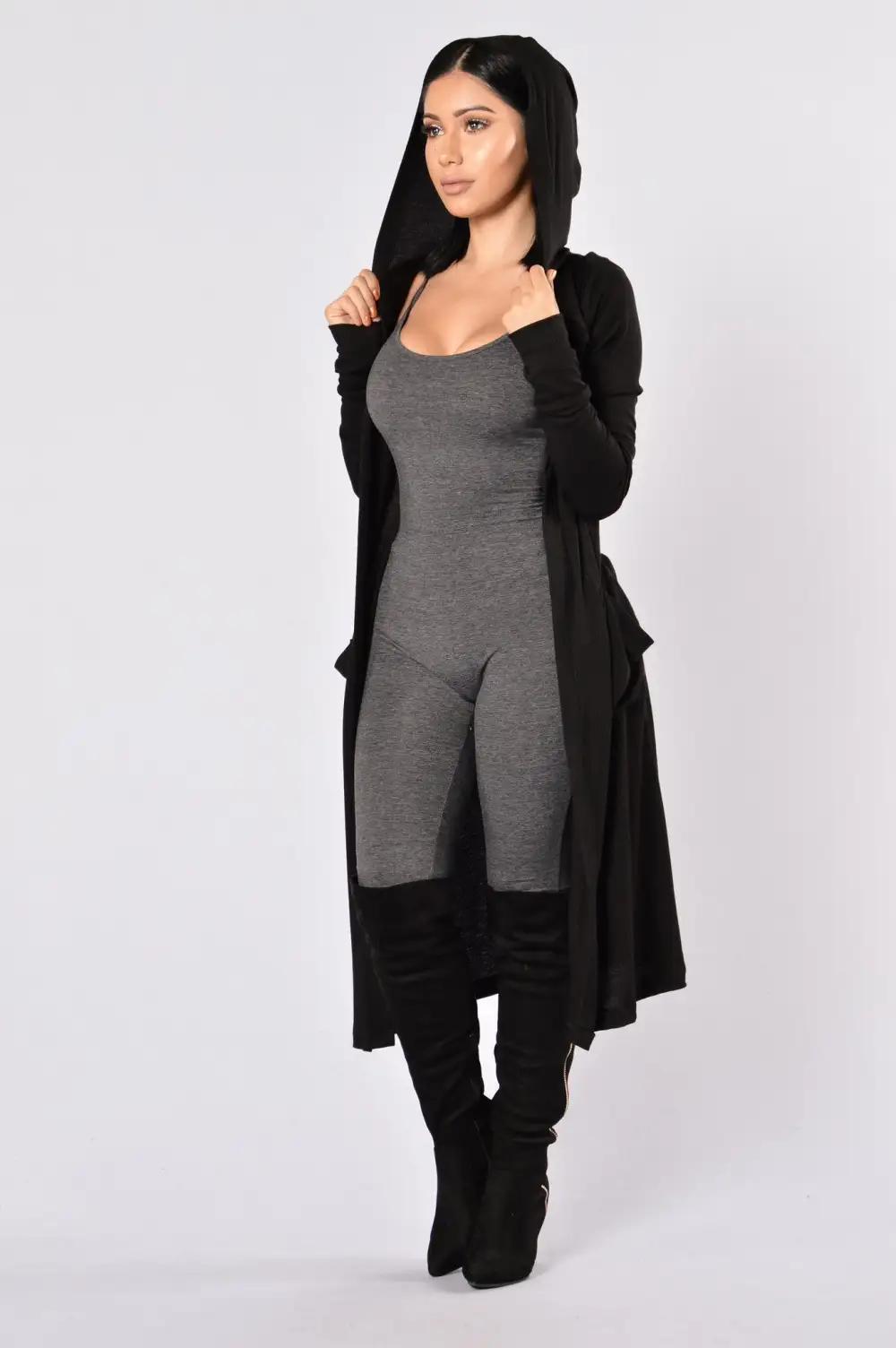 Sunday Kind Of Love Duster Jacket - Black