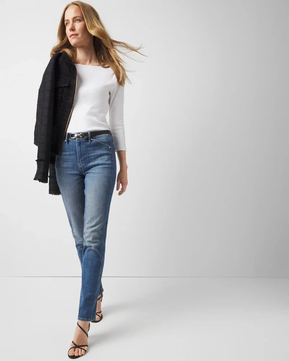 Ribbed Boatneck Top
