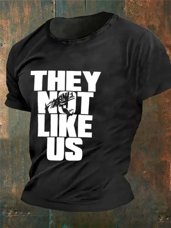 Men's They Not Like Us Printed T-Shirt