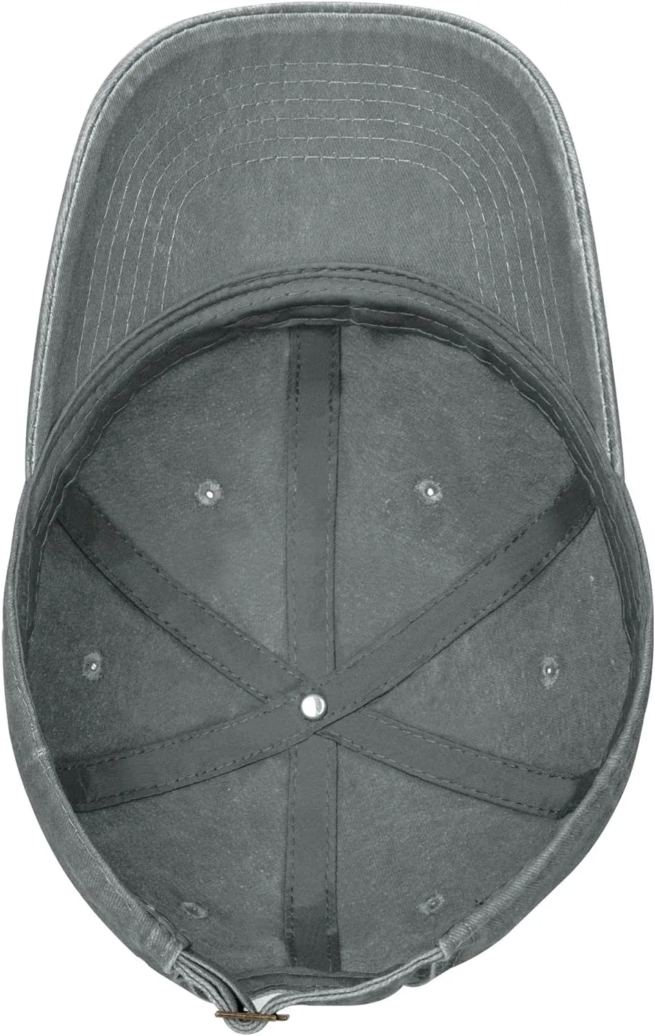 Make Canada 51st State Hat Washed Denim Unisex Fashion Trucker Baseball Cap