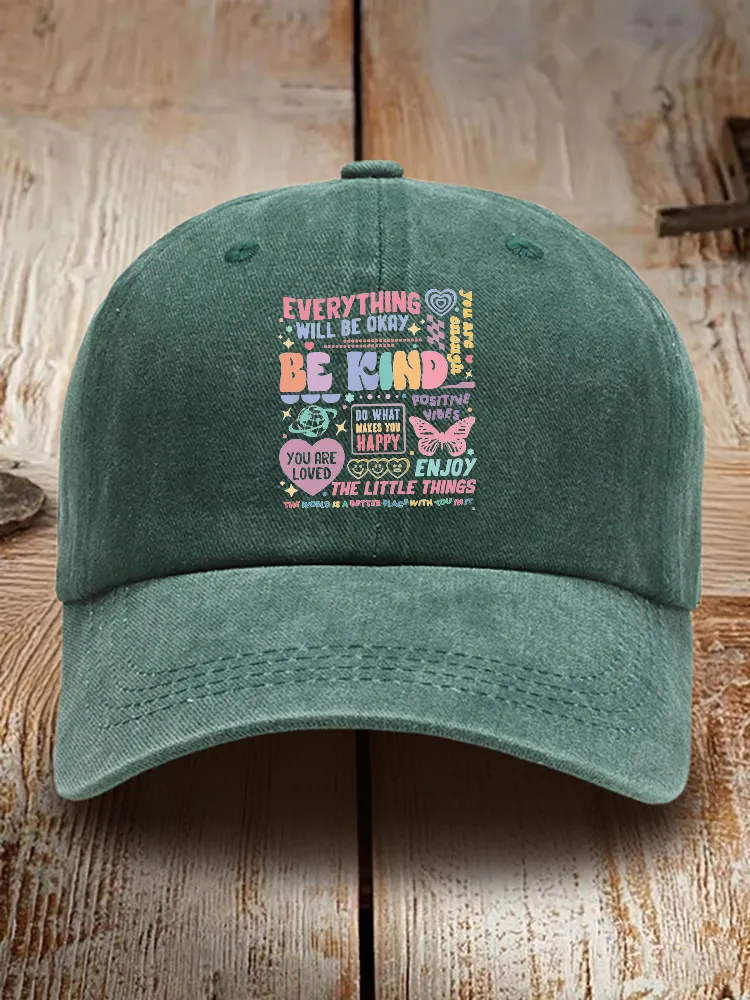 Everything Will Be Okay Baseball Cap