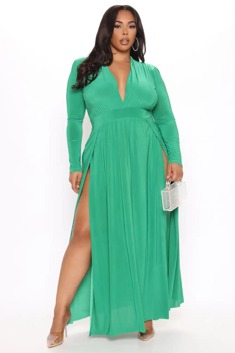 Spree Dress - Kelly Green