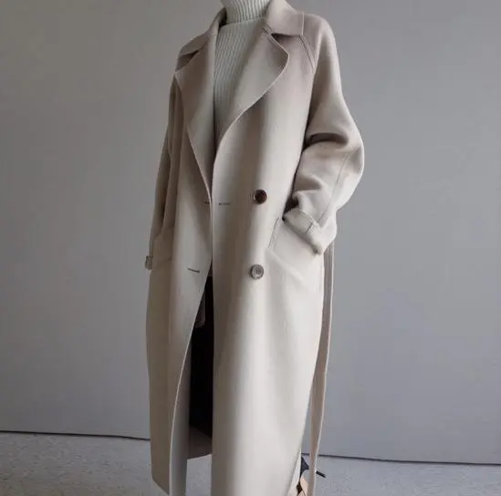 Casual Harajuku Style Woolen Coat