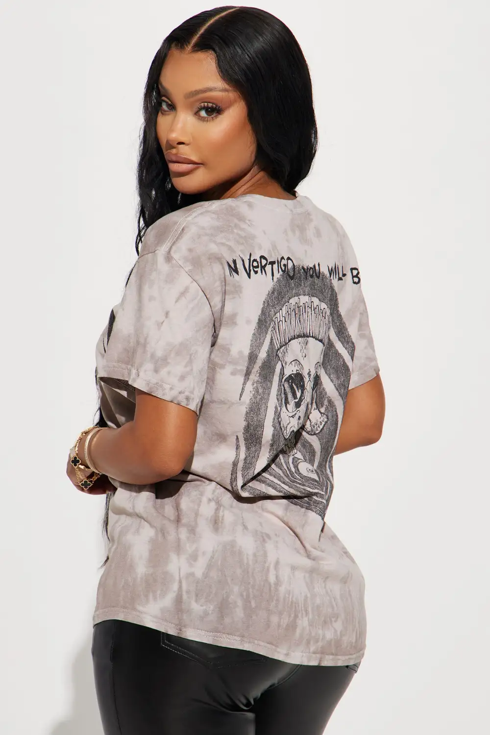 Metallica In Vertigo Graphic Tee - Taupe