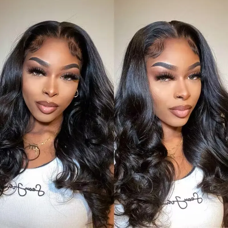 7×6 HD Lace Loose Body Wave Wig Glueless Invisible Lace Human Hair Wig