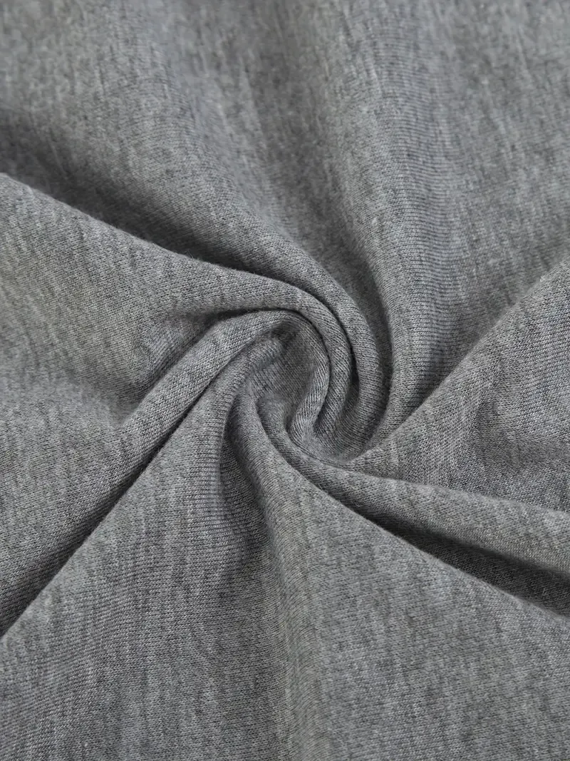 Lightweight Design] Women's Elegant Solid Color V-Neck Short Sleeve Dress - Lightweight Polyester, Casual Loose Fit with Pockets, Perfect for Spring/Summer Outings