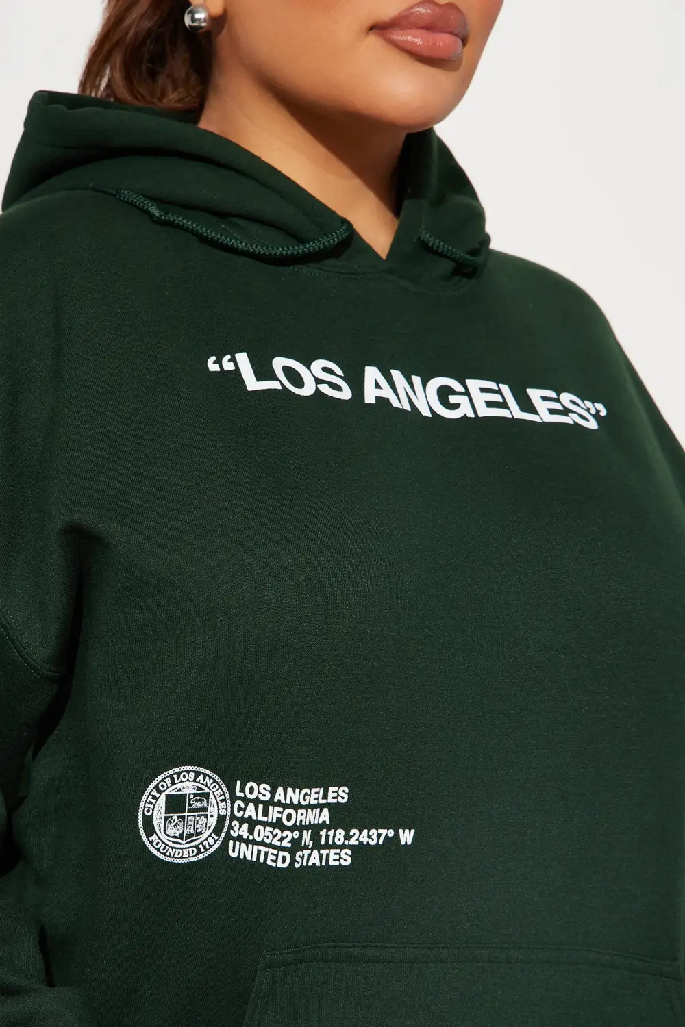 Destination Los Angeles Hoodie - Hunter