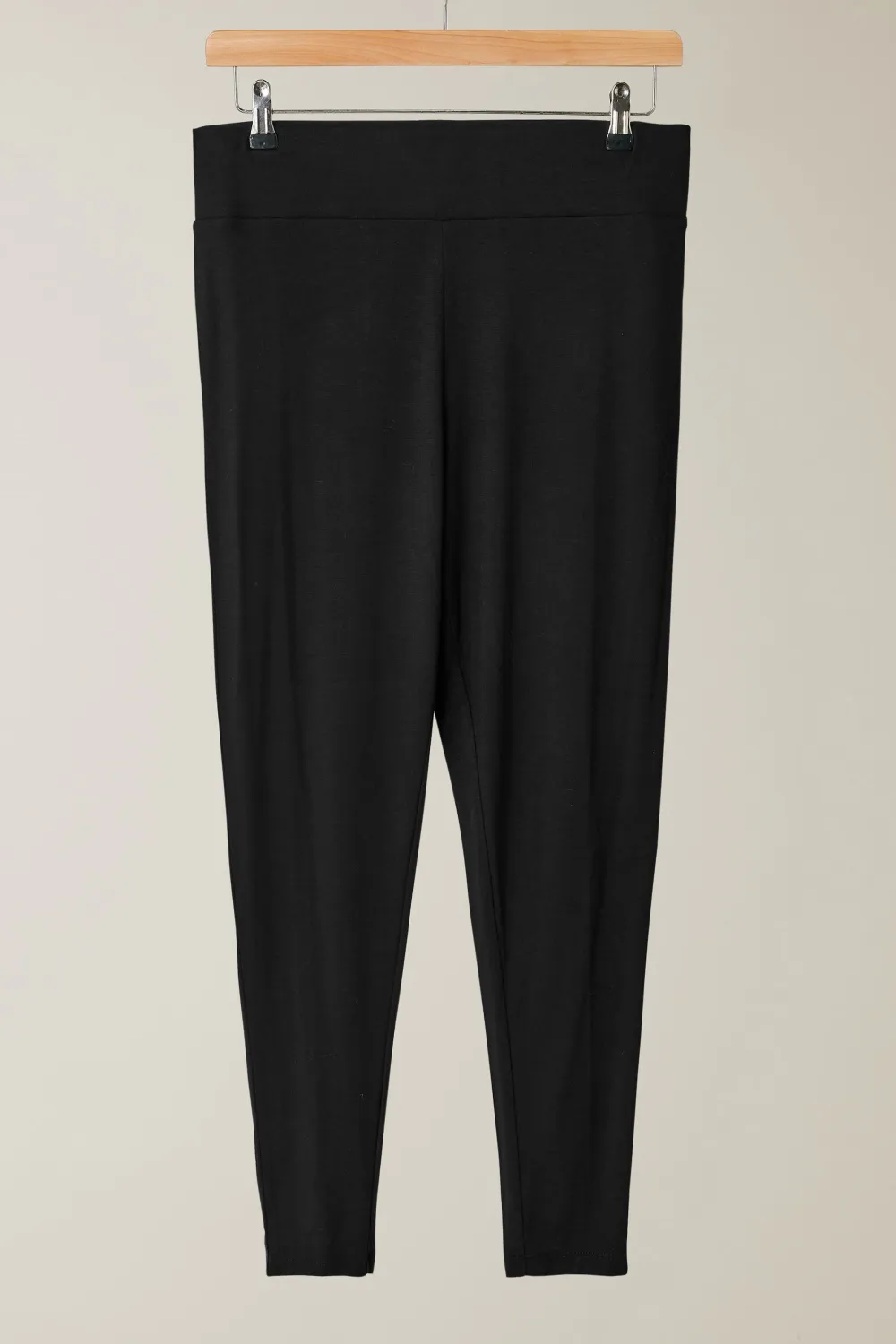 EVANS Curve Black Jersey Leggings