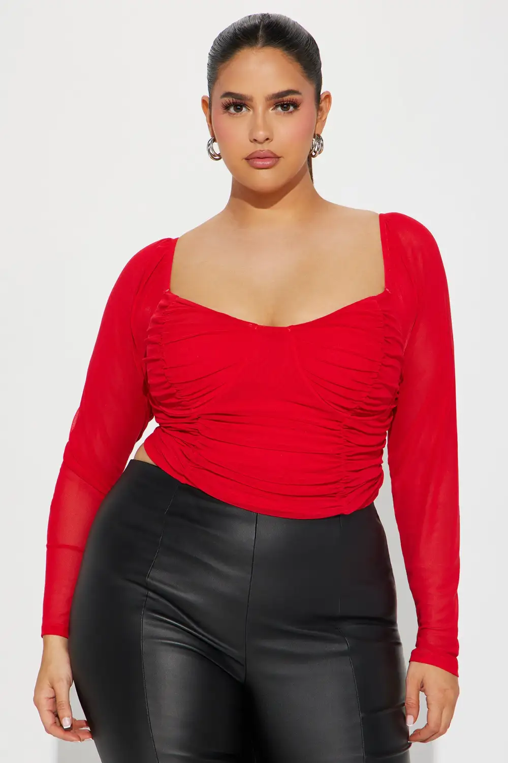 Best You've Ever Had Mesh  Top - Red