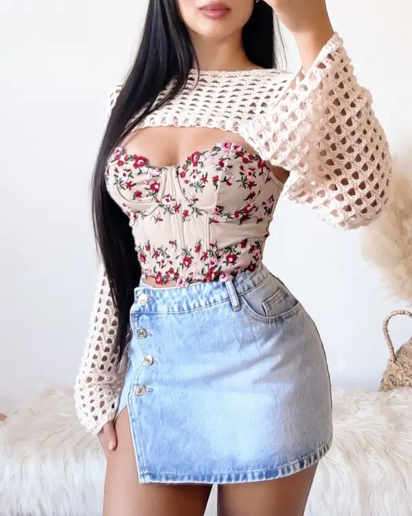 RESTOCKED! HARLOW BUSTIER TOP