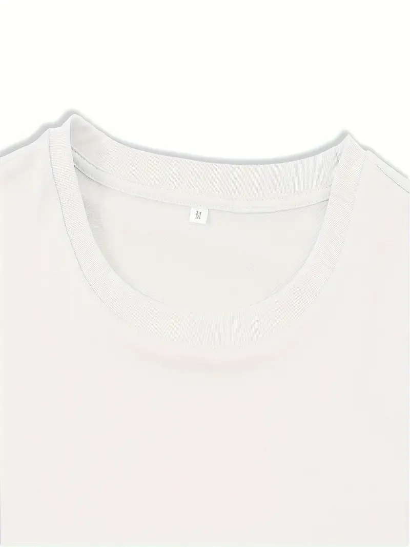 Women's Paris Print Casual Summer Crew Neck Short Sleeve T-Shirt