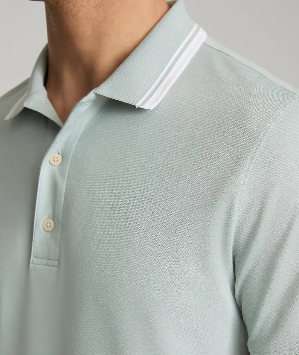 Tipped Performance Polo