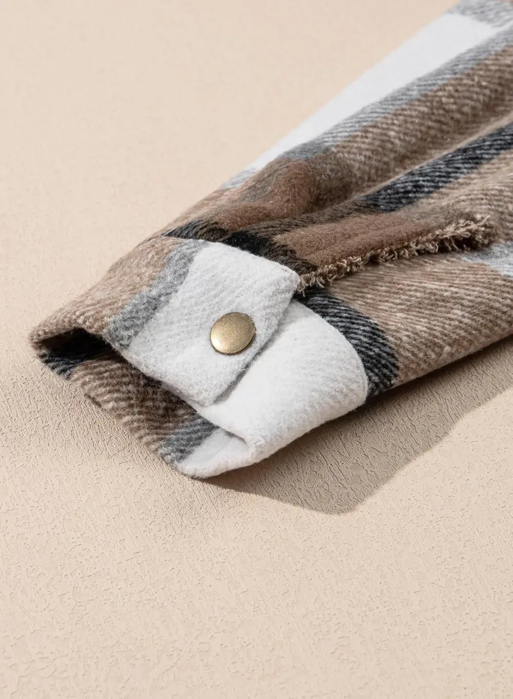 Women's Flannel Hooded Plaid 2025 Shacket Thick Coat Winter Coat for Warmth Button down Warm and Fuzzy Fleece Jacket