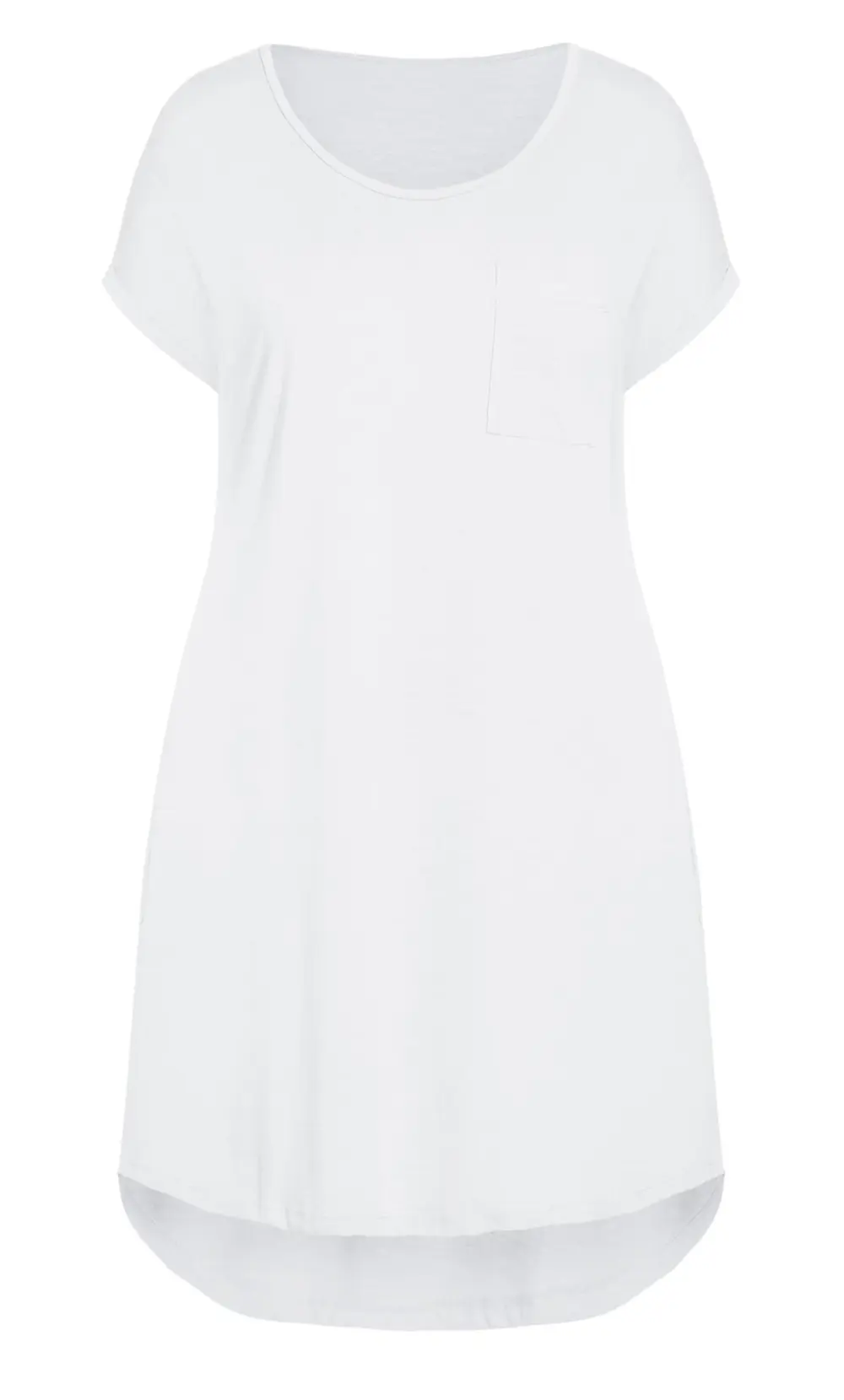 Evans White Summer Day Dress