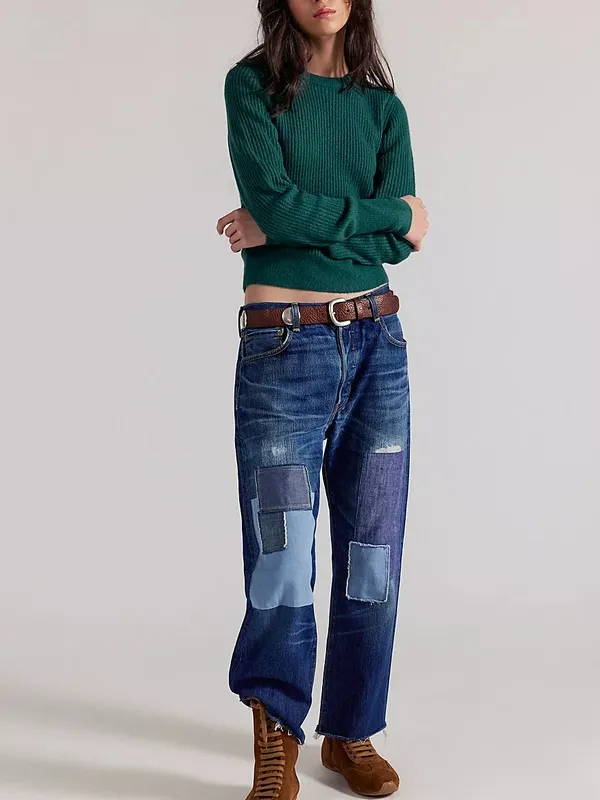 Soft Knit Pullover Sweater Top