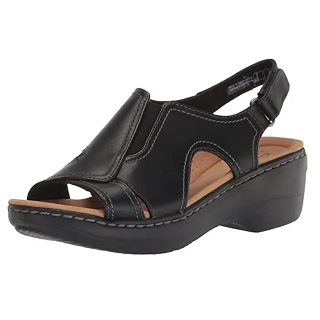 Women's Sandals Boho Bohemia Beach Wedge Sandals Gladiator Sandals Roman Sandals Outdoor Daily Beach Summer Buckle Wedge Heel Open Toe Casual Minimalism Walking Shoes PU Leather Faux Leather Magic