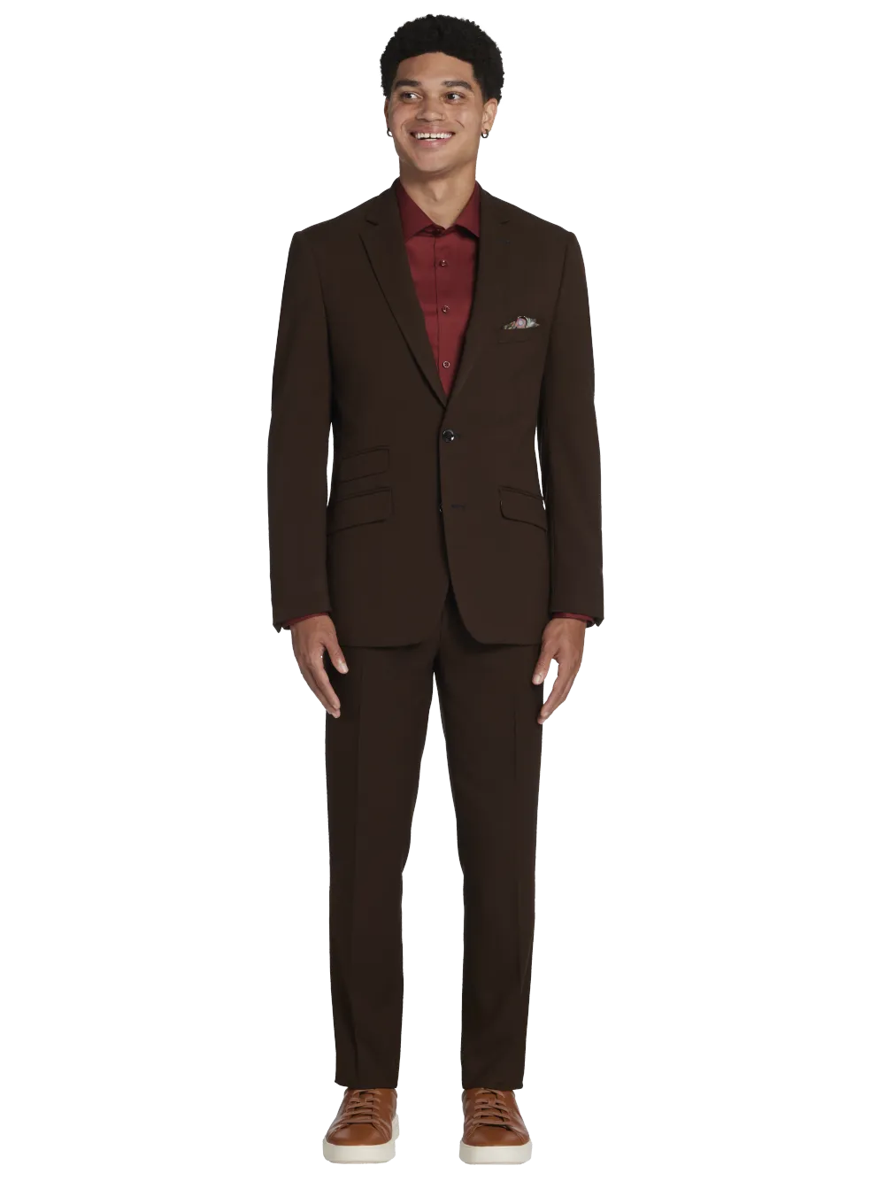 Paisley &Amp; Gray Slim Fit Suit Jacket