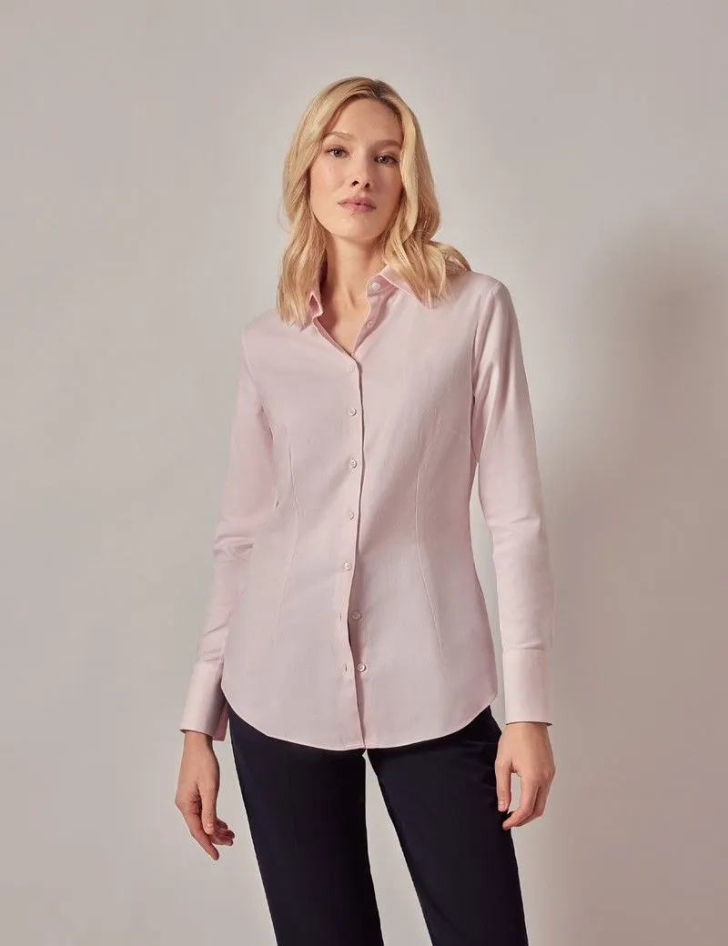 Twill Cotton Fitted Shirt