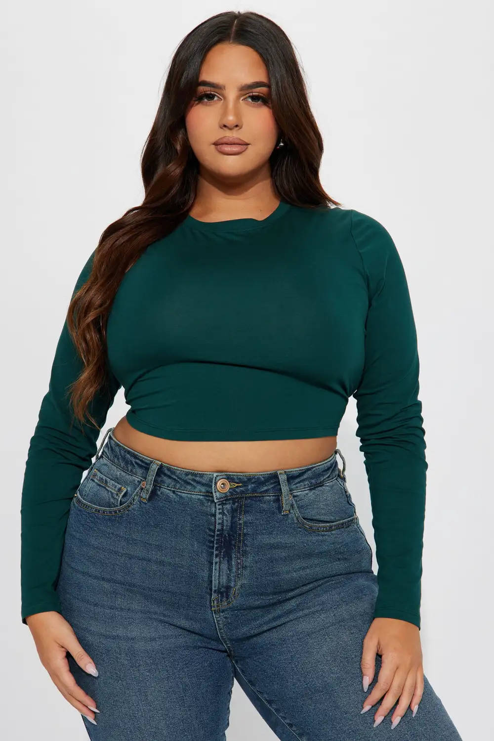 Robin Long Sleeve Top - Hunter