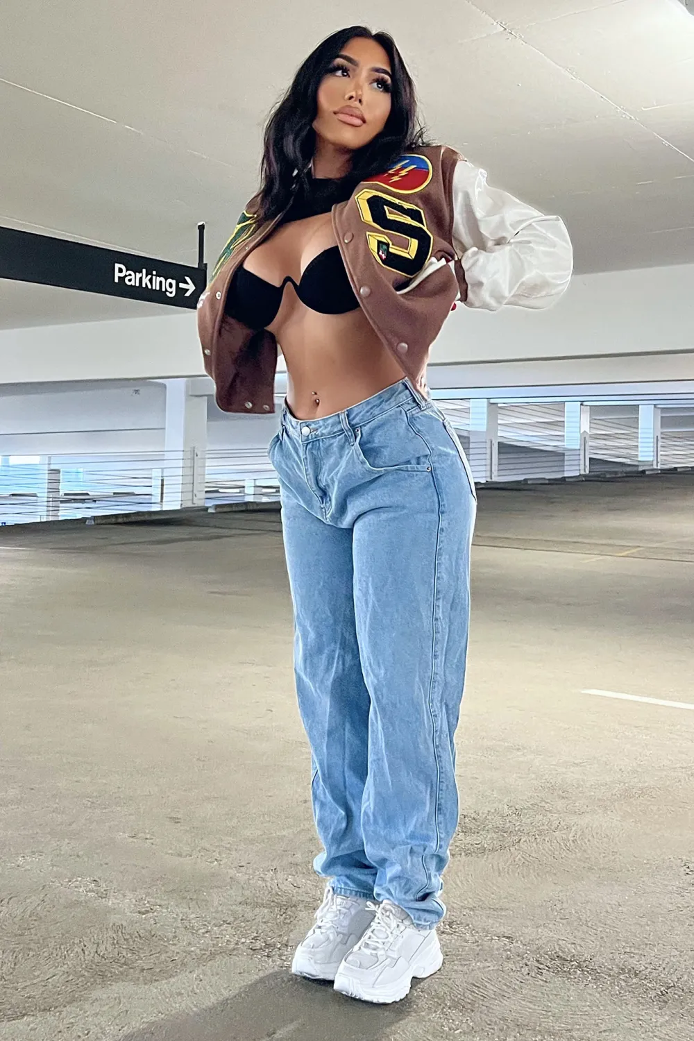 Winning Game Varsity Jacket - Chocolate