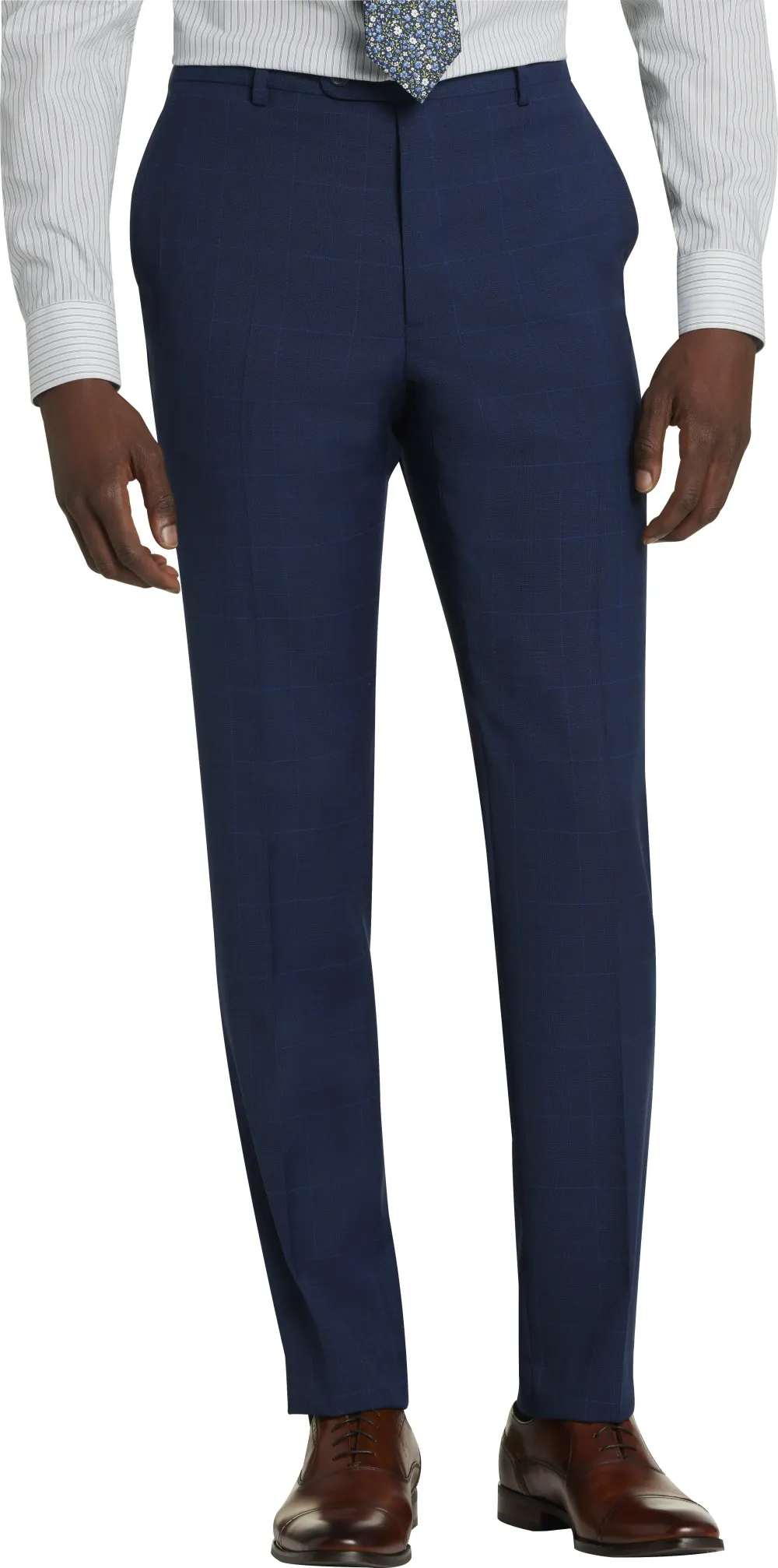 Pronto Uomo Platinum Modern Fit Wool Blend Suit Pants