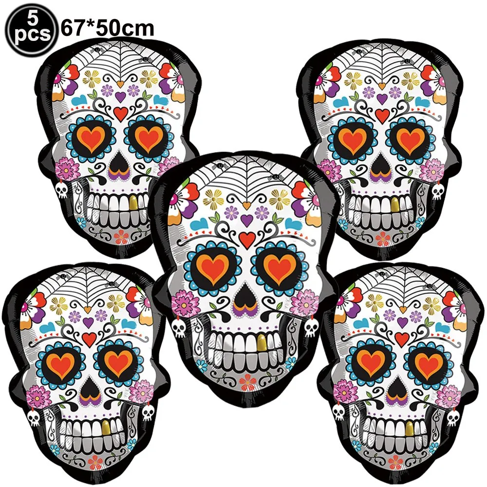 4D 22inch Halloween Foil Inflatable Eyeball Decoration Spooky Halloween Party Supplies Eyeball Balloons Halloween Home Decors