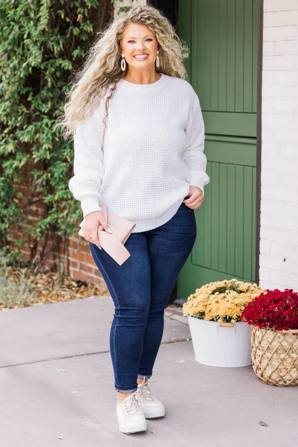 Breezy Weather Sweater, Ivory