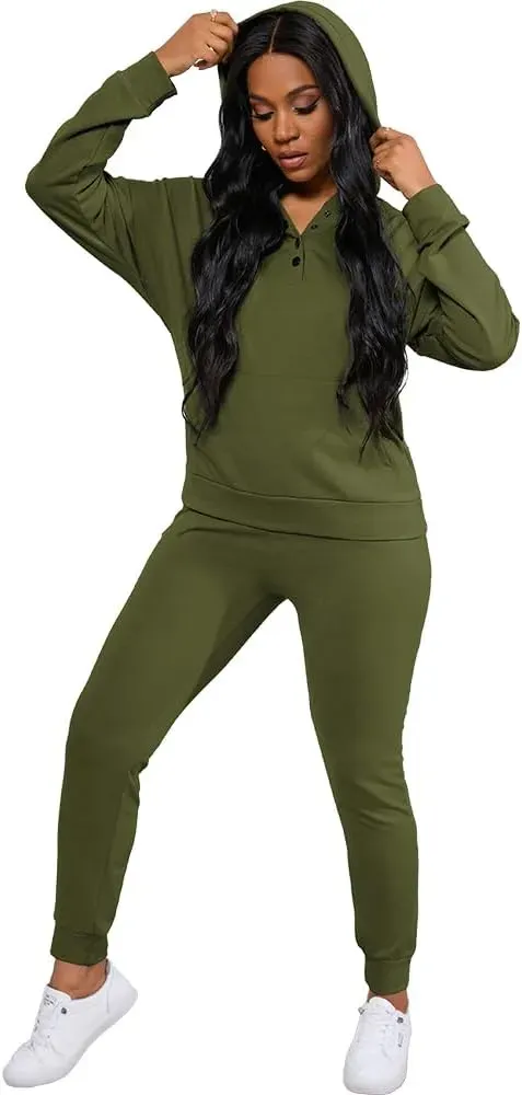 Two Piece Outfits For Women Jogging Suits Casual Sweatsuits Jogger