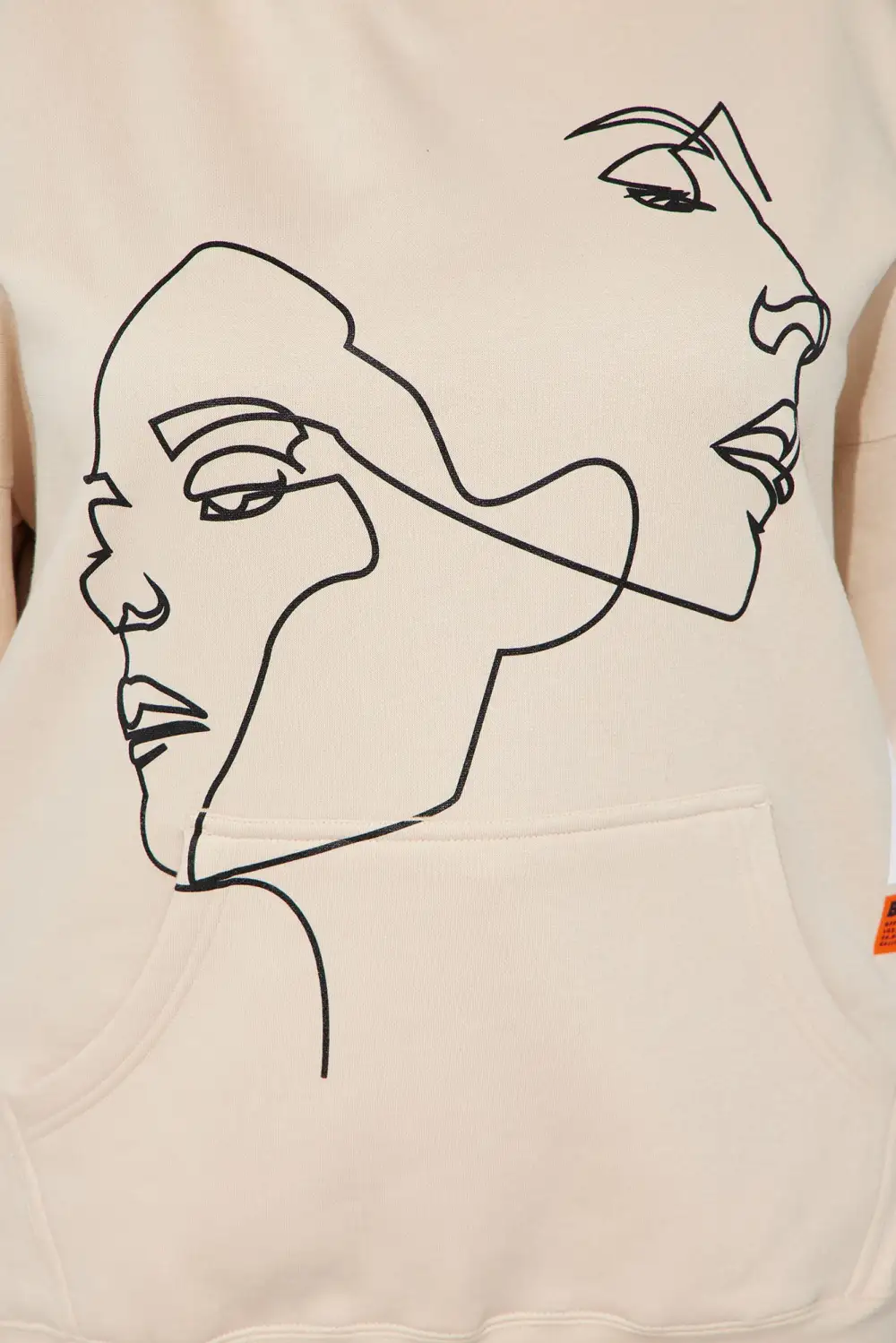 Twin Flame Hoodie - Beige