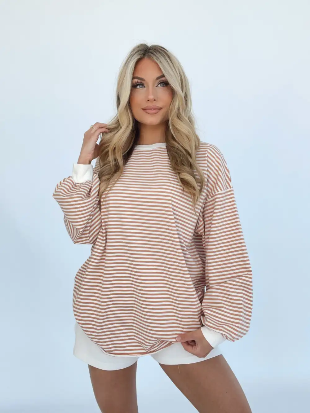 Striped Tunic Top