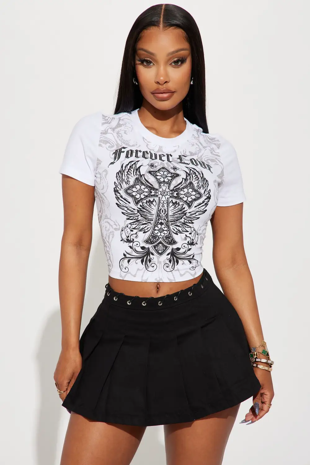 Not Your Average Angel Tee - Ivory