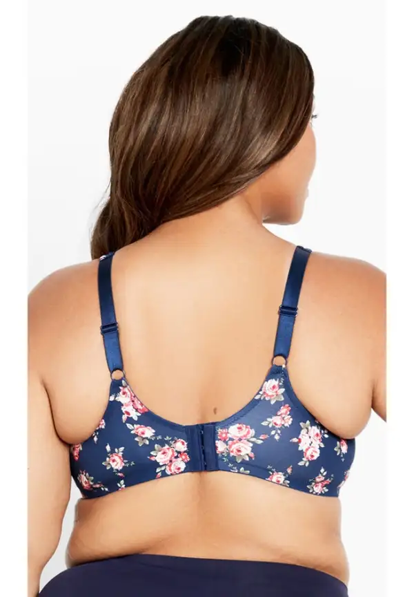 Soft Caress Print Bra