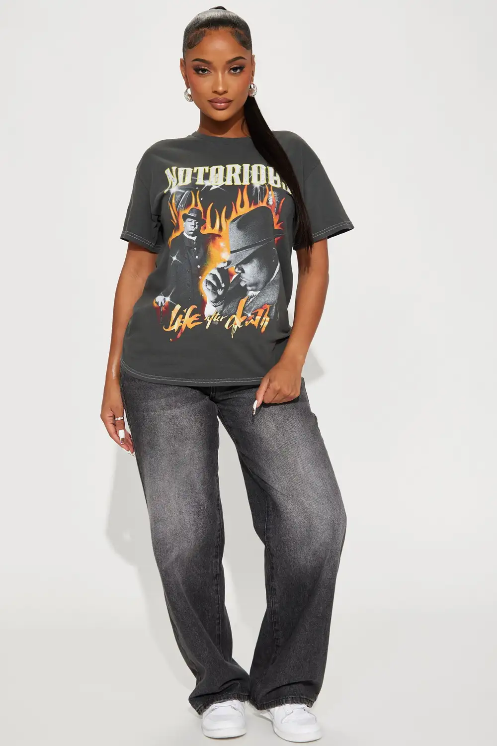 Life After Death Biggie Tshirt - Black