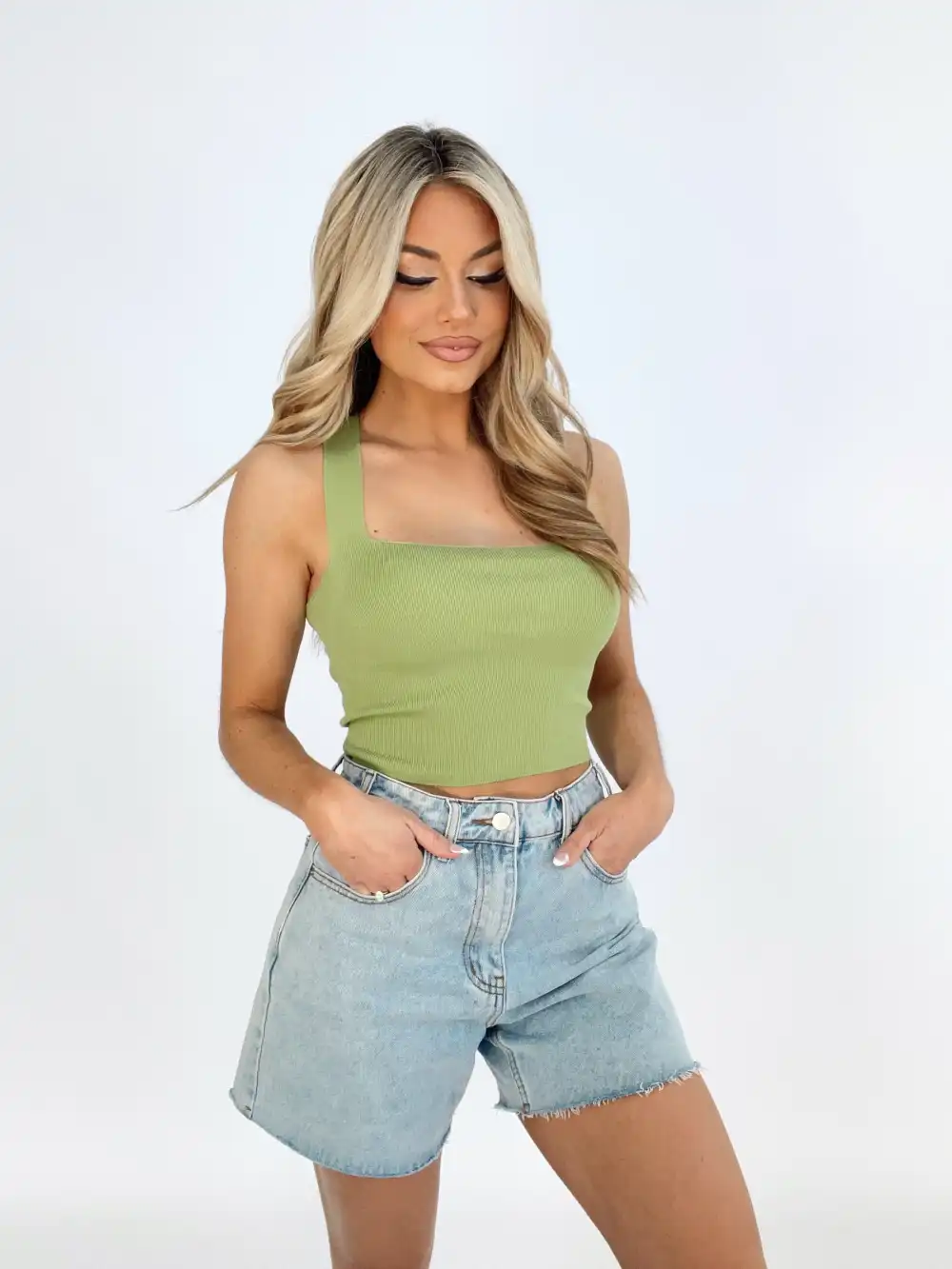 Lime Going Places Tank