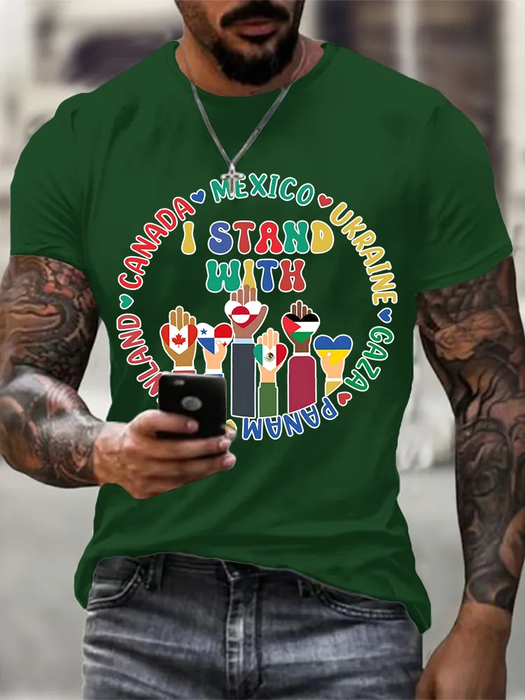 Men'S I Stand With Them T-Shirt